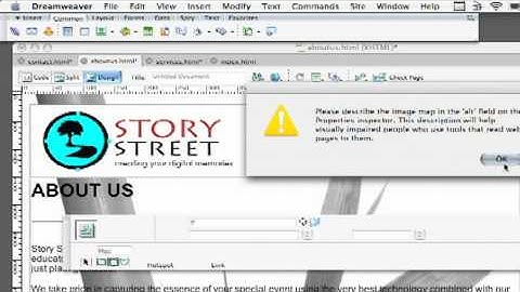 Dreamweaver Tutorial : How to Create a Clickable Image Map With Dreamweaver