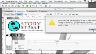 Dreamweaver Tutorial : How to Create a Clickable Image Map With Dreamweaver