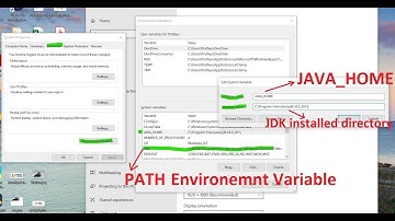 Difference between PATH & CLASSPATH in java & Set JAVA_HOME , path, classpath into environment