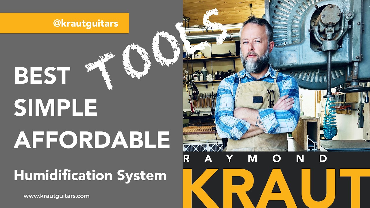BEST, SIMPLE, AFFORDABLE Guitar and Wood Shop Humidification System - KR300-6G