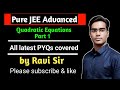 JEE Advanced PYQ Series | Quadratic Equations | Part 1