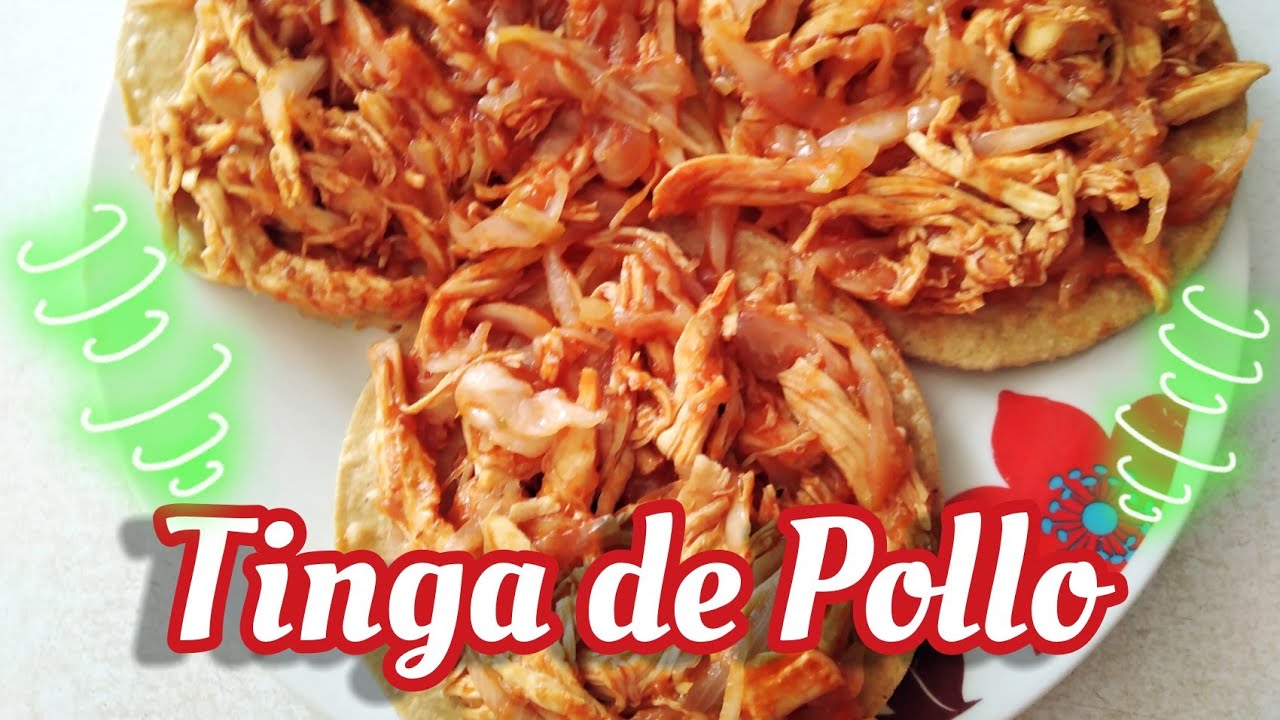 Tinga De Pollo Receta Fácil. Tinga de Pollo Con Repollo 🐤 - YouTube