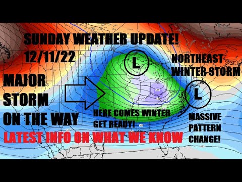 Major storm on the way! Massive changes to follow! Wintry pattern ...