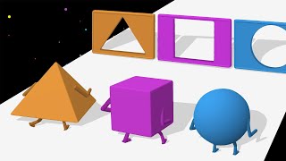 Shape Gates 3D - All Levels Gameplay screenshot 3