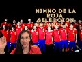 HIMNO DE LA ROJA, mexicana reacciona.