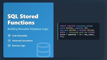SQL Stored Functions: Beginner