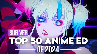 Top 50 Anime Endings of 2024 (Subscribers Version)