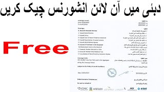 How to: Check insurance online in UAE (Dubai) screenshot 4