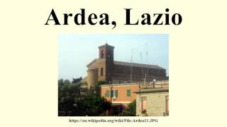 Ardea, Lazio