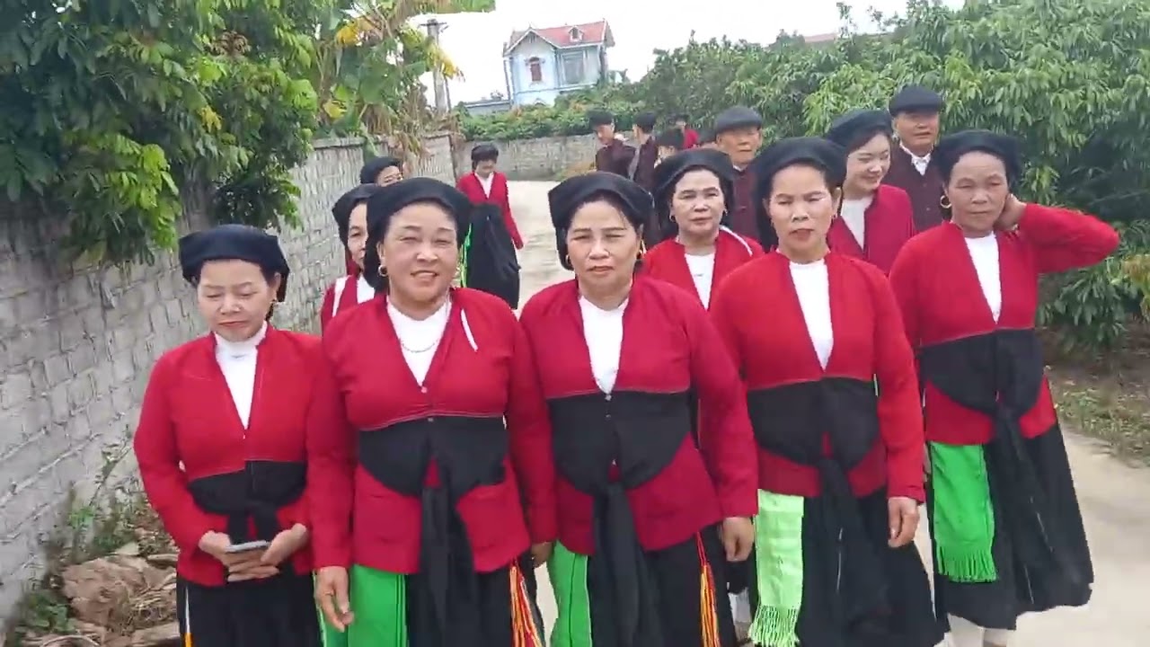 Đài truyền hình phóng sự văn hóa dân tộc Sán Dìu tổ dân phố hai cũ  Phương Sơn 12 thang 2 năm 2026