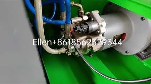 Common rail injector testing and coding test bench BF209A