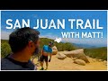 San juan mtb trail  we did the climb it hurt we did the downhill it was rad