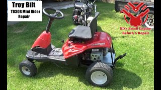 Troy Bilt - TB30R 30 Deck Mini Riding Mower Repair