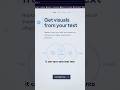 🤯 This AI turns text into visuals INSTANTLY! #techtips #usfultips #shorts #presentation #usefulai