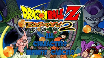 DBZ Budokai 2 (PS2) - All Characters (Infinite) Cancels Exhibition