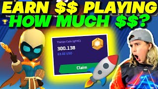 EARN MONEY IN THETAN ARENA! HOW MUCH CAN YOU EARN?! BEST PLAY TO EARN GAME! screenshot 5