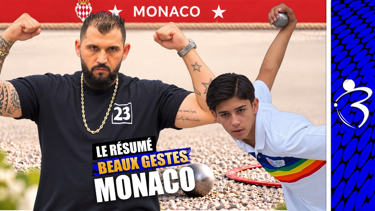 Miniature : Résumé Monaco pétanque 2026 : Équipe de France, Broc, Rizzi, Herlemann... les beaux gestes !