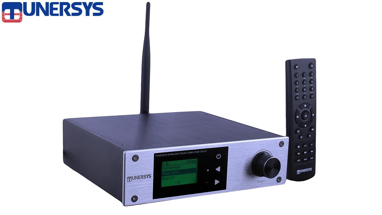 TUNERSYS HiFi Tuner Radio) Amplifier & UPnP/ DLNA Network