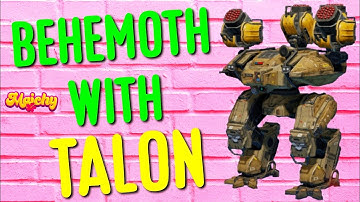 Behemoth With Talon Weapons Fun MK3 Test Server War Robots Gameplay