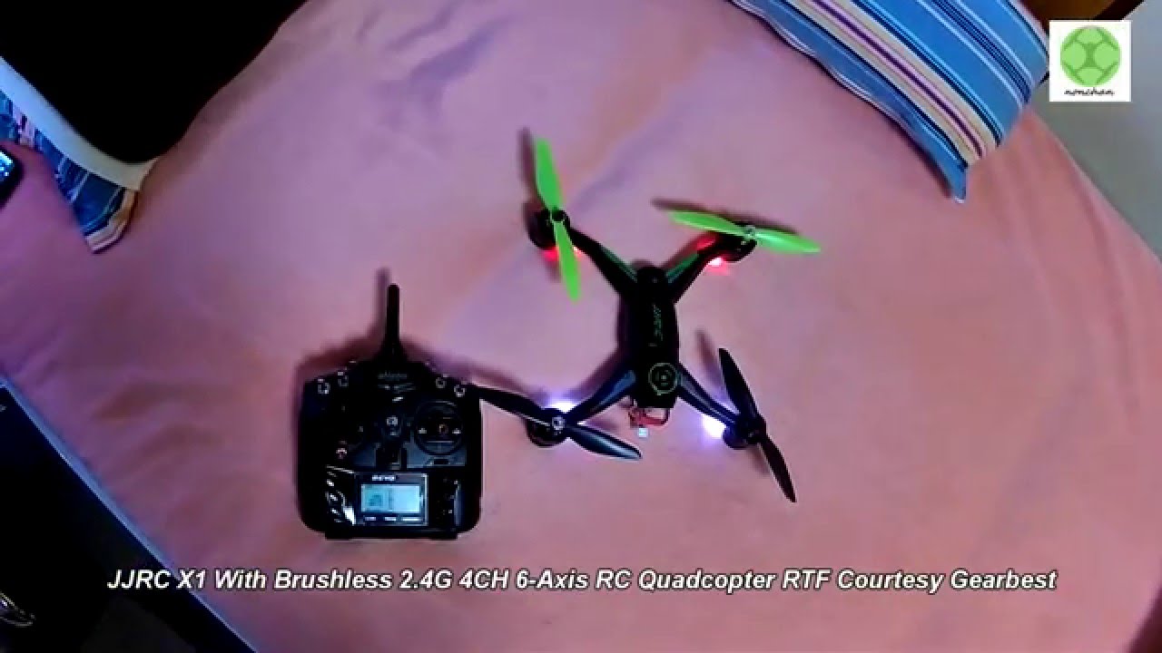 JJRC X1 indoor test flight w/ Devo7E（Courtesy Gearbest） YouTube