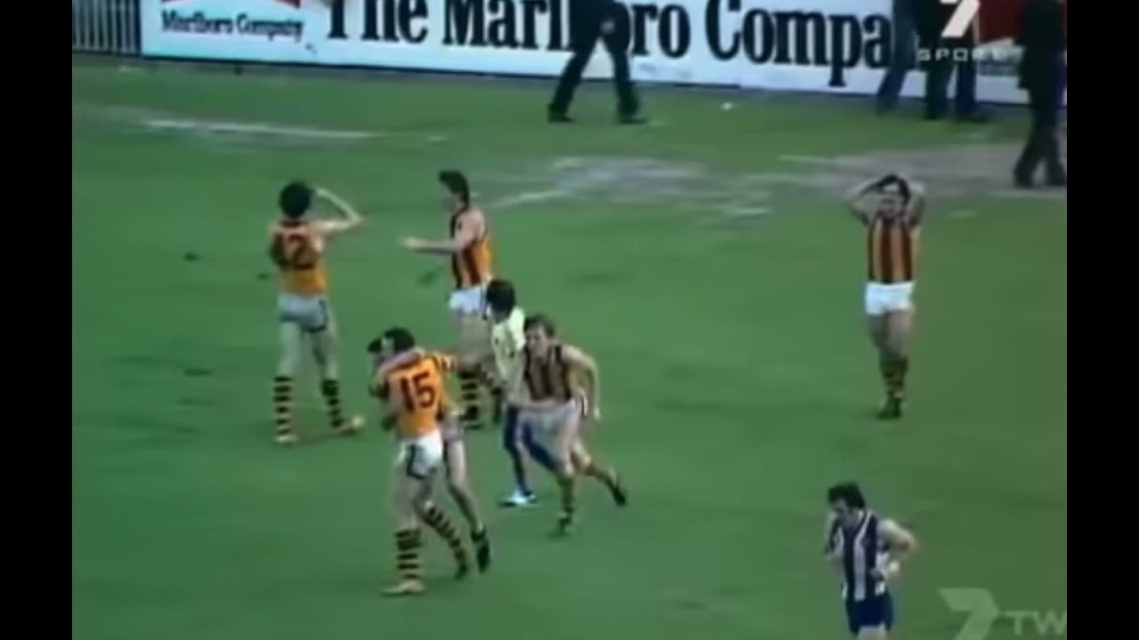 1978 VFL Grand Final Post Match celebrations and cup presentation