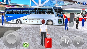 Today I Use Bus For Traveling - 3D Driving Class Android Gameplay -Car Driving Games 2025