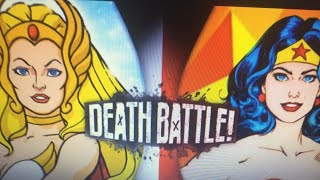 She ra vs Wonder Woman He-man VS DC Death Battle react