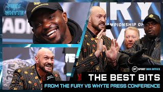 The best bits from the Tyson Fury vs Dillian Whyte Press Conference