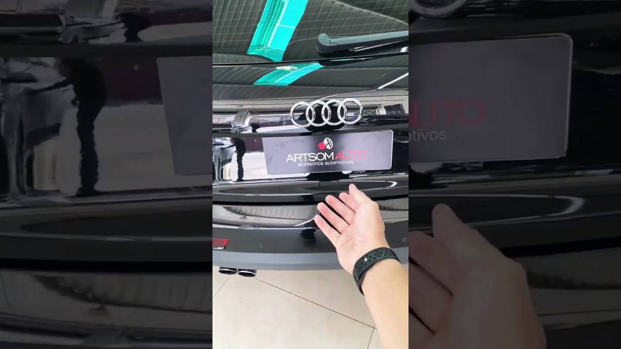 Audi Q3 - porta malas automático com integração na chave e maçaneta