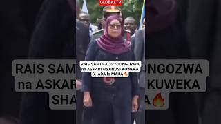 Rais Samia Alivyoongozwa Na Askari Wa Urusi Kuweka Shada La Mauabreakingnews raissamia russia