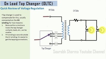 Three Phase Transformer  On Load Tap Changer OLTC in hindi