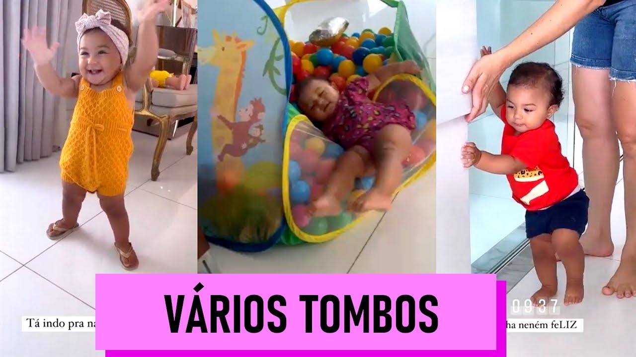 MELHORES VÍDEOS DA LIZ APRENDENDO ANDAR | LORE IMPROTA