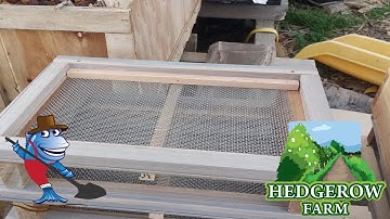 How to make a screened bottom board