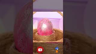 ديكور سلة بيض شم النسيم ? ديكورات الخيش ll Easter Egg Basket ?/ JUTE EASTER CRAFTS ??