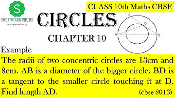Circle example 3 for term 2 || cbse class 10th maths Circle examples @SwatiThengMathematics