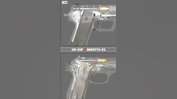 LEGENDARY Pistol Mechanics: Beretta 92 vs HK USP ANIMATION