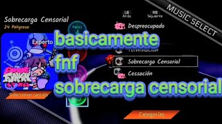 Roblox jugando basicamente fnf el nombre de la canción es (sobrecarga censorial)