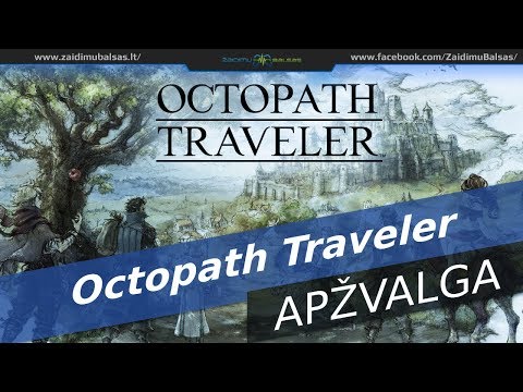 Switch Metų Žaidimas - Octopath Traveler Apžvalga