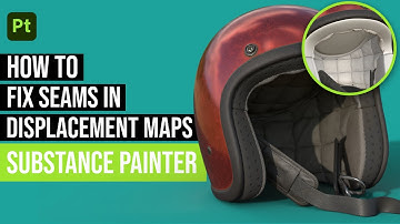 How to fix seams in Displacement Maps using Substance 3D Painter