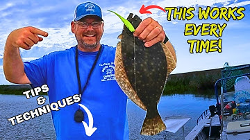**FLOUNDER FISHING 101** How to Catch *EASY LIMITS* of Tasty Flounder! Everything You Need to Know!