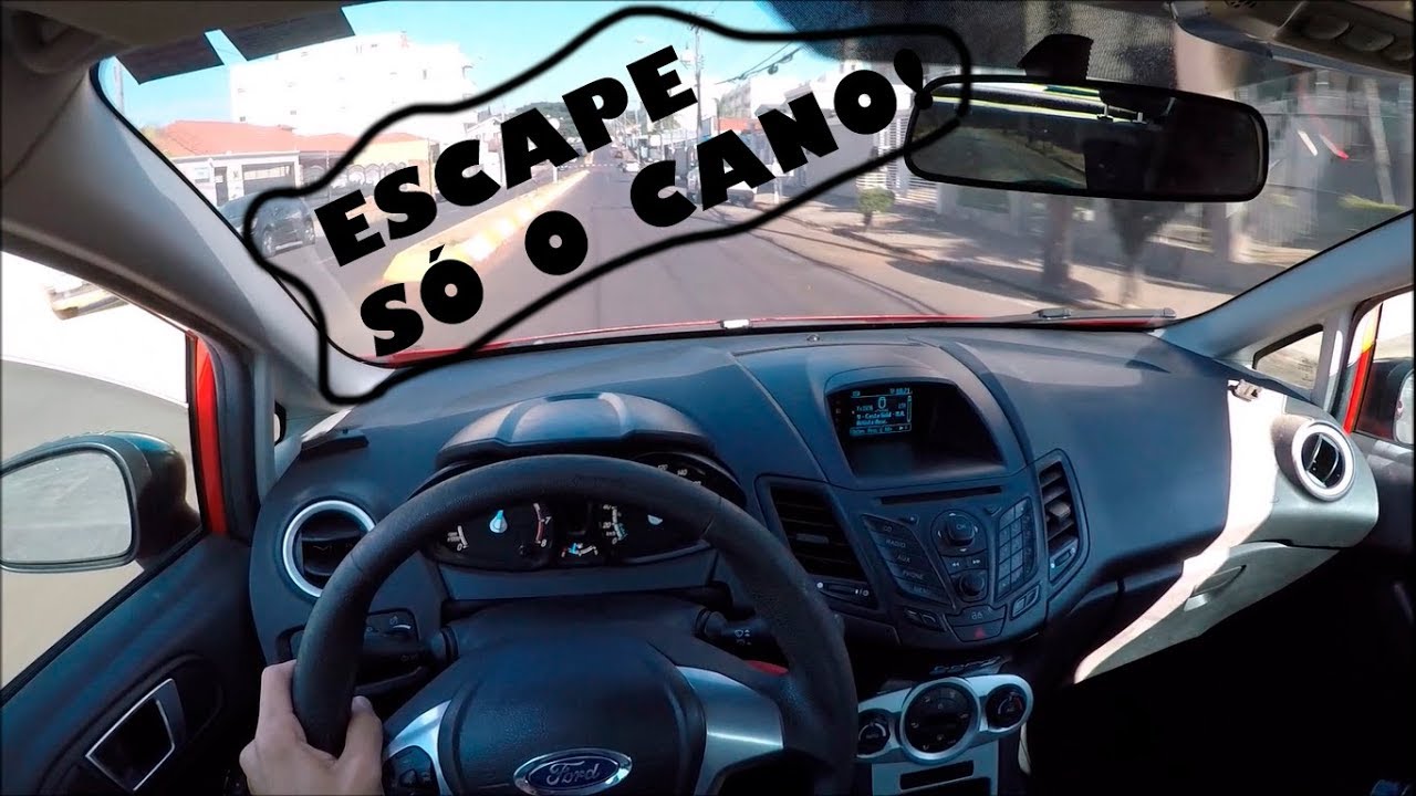 RONCO MAIS ALTO DA CIDADE EM UM NEW FIESTA!! - [ROLÊ COM ESCAPE DIRETO]