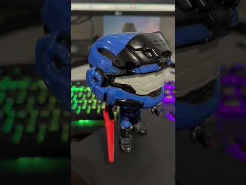 Funko Pop! Halo Spartan mark V [B] With Red Energy Sword