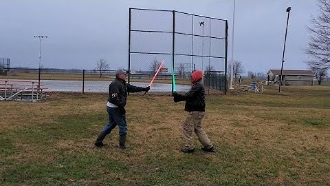 Unboxing & Testing A Kybers 7/8" Lightsaber Blade off of Amazon