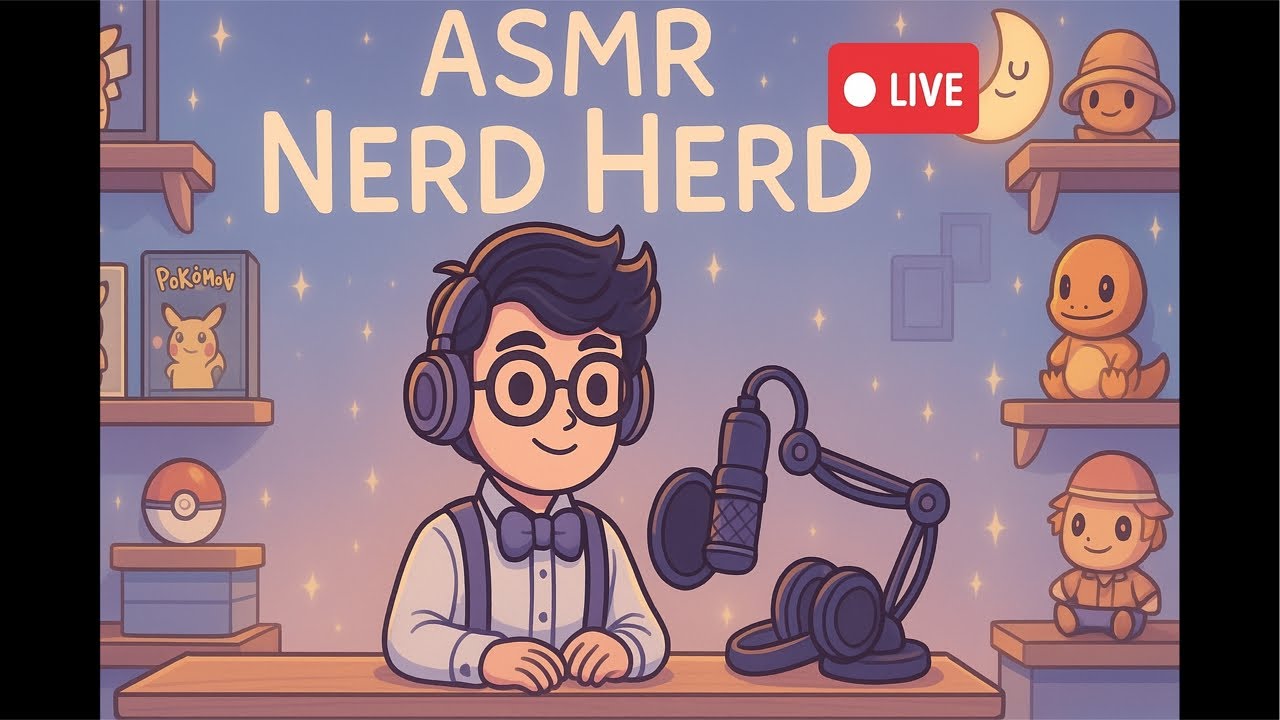 ASMR Nerd Herd is live!  Zoom H6 Essentials