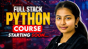 Full Stack Python Course in Telugu