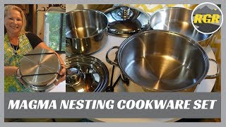 Magma Nesting 10 Piece S.S. Cookware Set