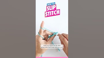 How to Crochet 🧶 Slip Stitch - Beginner Amigurumi Tutorial #crochetpattern #easycrochet #amigurumi