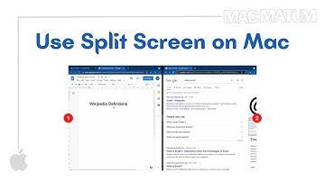 How to Split Screen on Mac and Use 2 windows at once