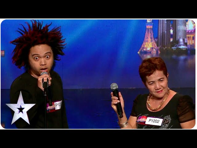 Fe and Rodfil: The Unlikeliest Of Singing Duos | Asia’s Got Talent 2015 Ep 2 class=