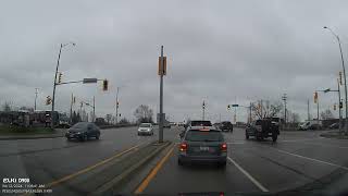 Reckless Driver Runs Red Light For A U Turn